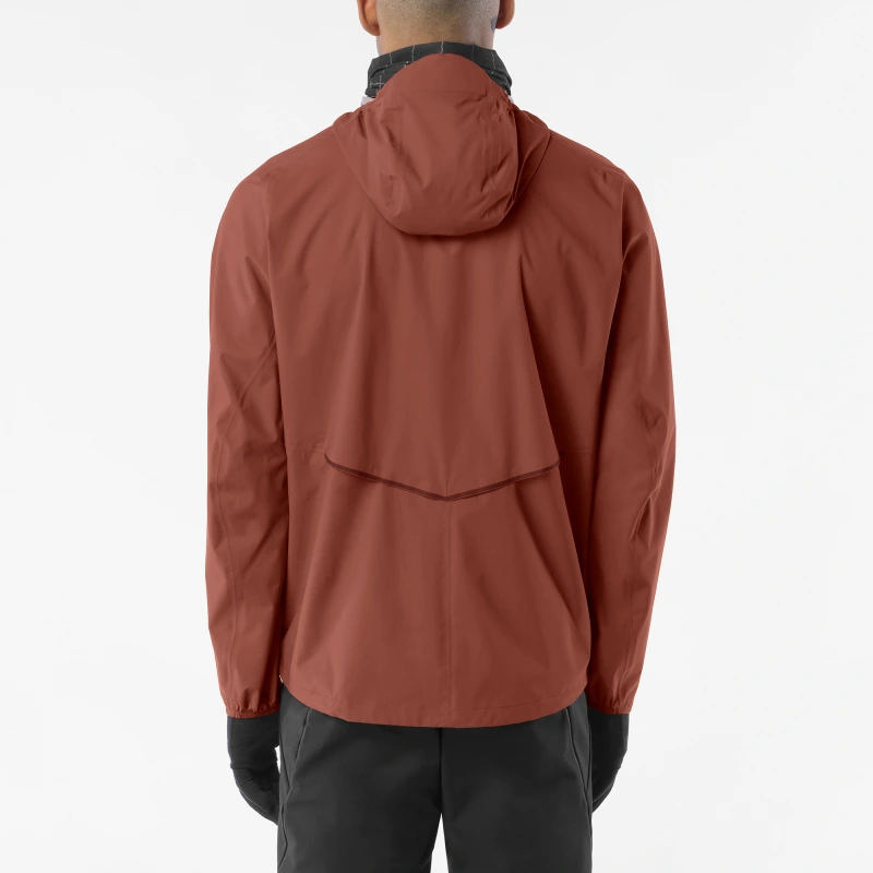 Bežecká bunda Salomon BONATTI WATERPROOF JKT M BURNT UMBER 6