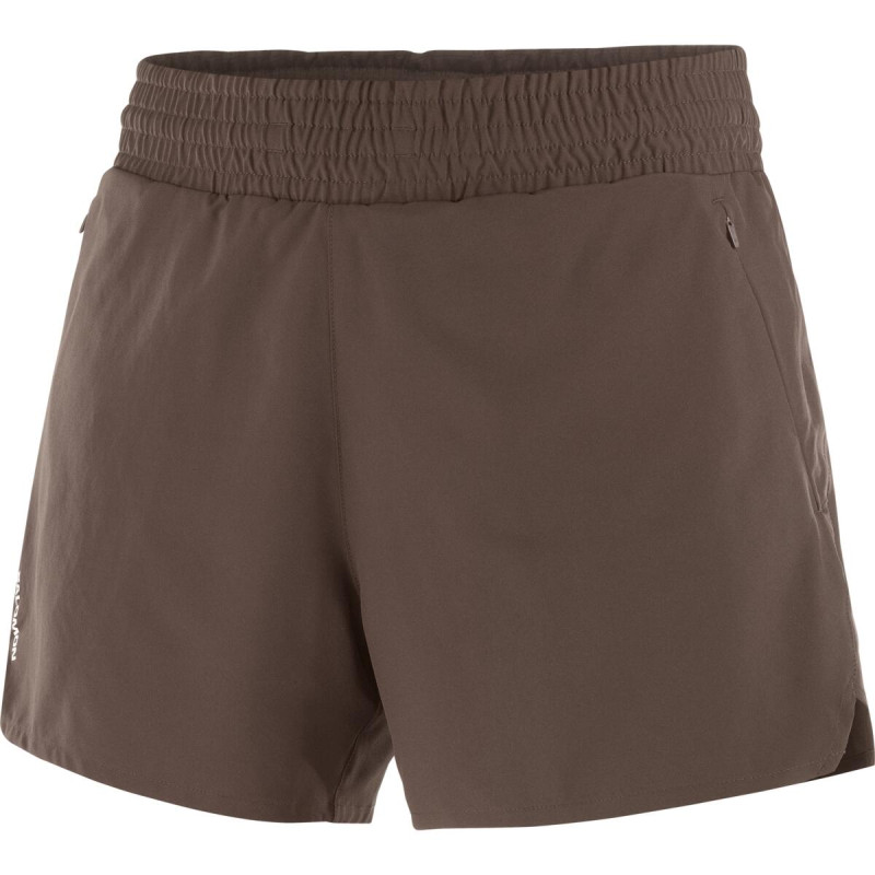 Dámske shortky Salomon SHKout CORE 2IN1 SHTS 4 W Coffee Bean