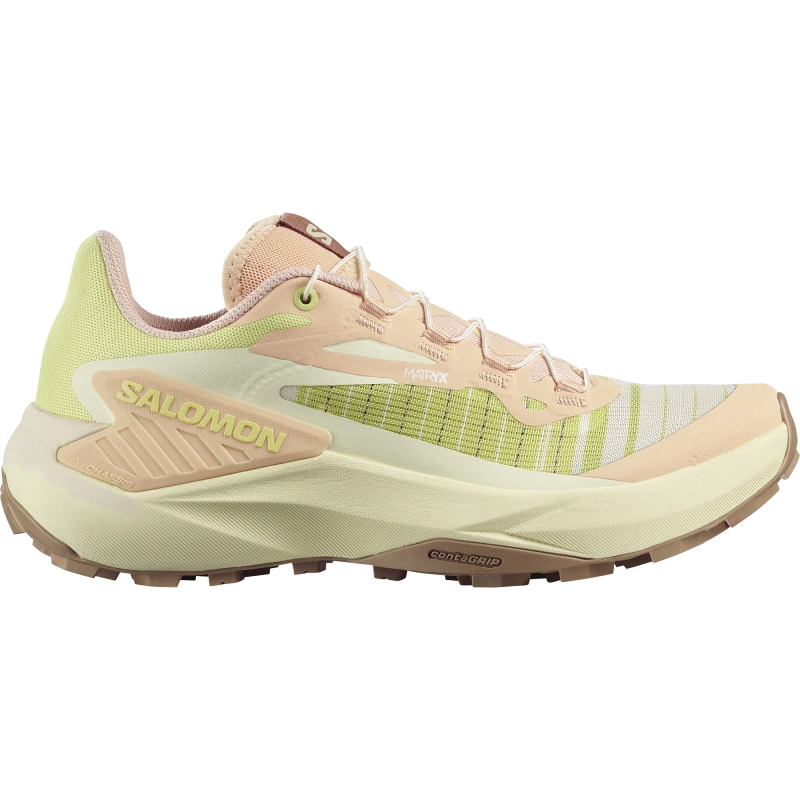 Dámska bežecká obuv Salomon GENESIS W Almond Cream / Transparent Yellow