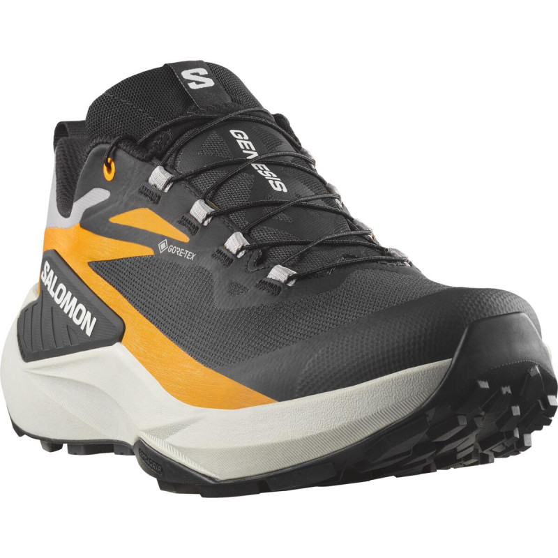 Pánska bežecká obuv Salomon GENESIS GTX Black/Turmeric/Alloy 1