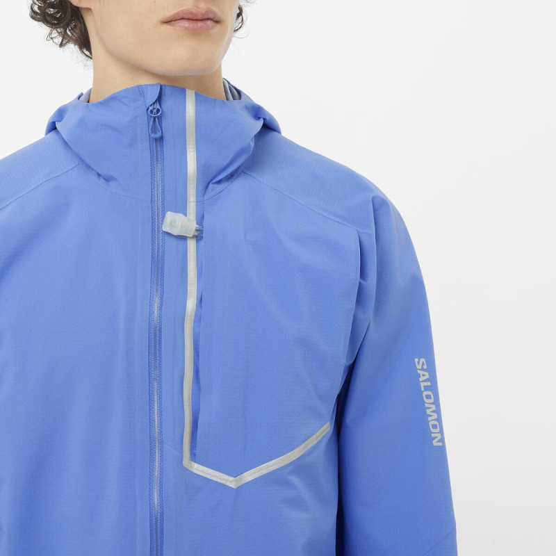 Bežecká bunda Salomon BONATTI TRAIL JKT M ULTRAMARINE 4