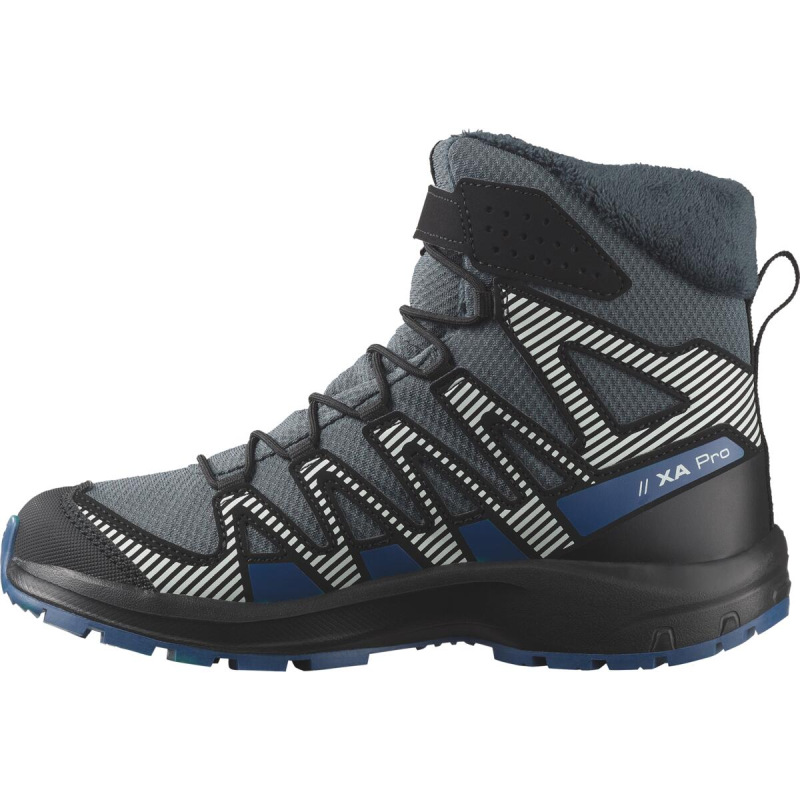 Detská zimná obuv Salomon XA PRO V8 WINTER CSWP J Urbul / Black 4