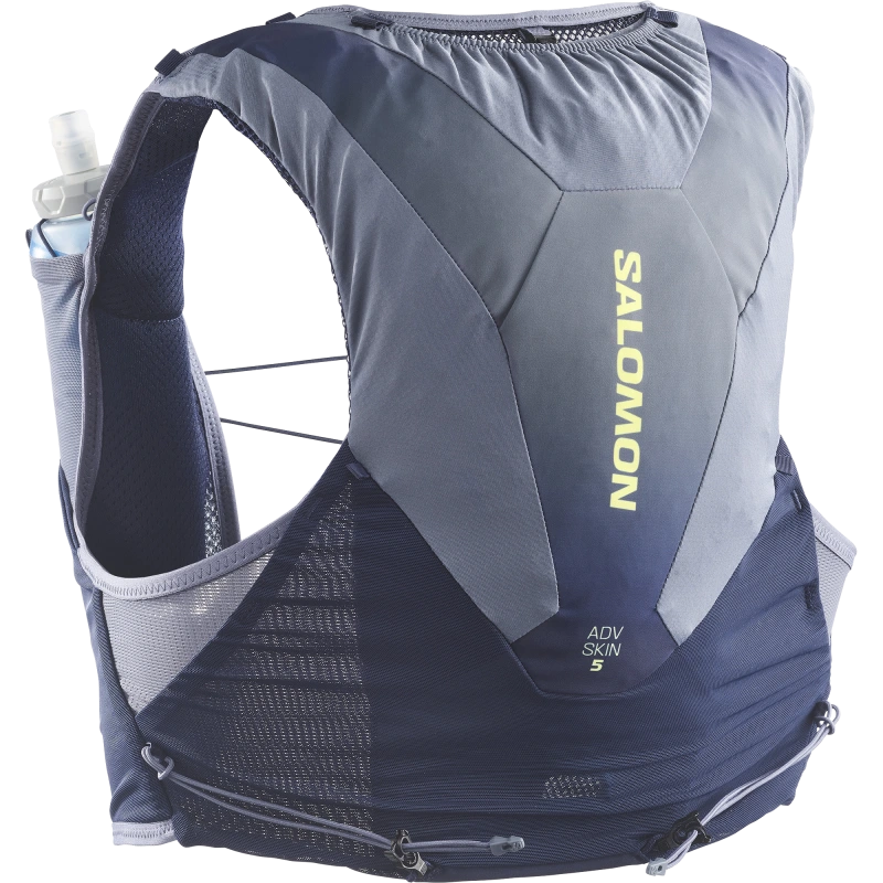 Bežecký batoh Salomon ADV SKIN 5 MARITIME BLUE / GRISAILLE