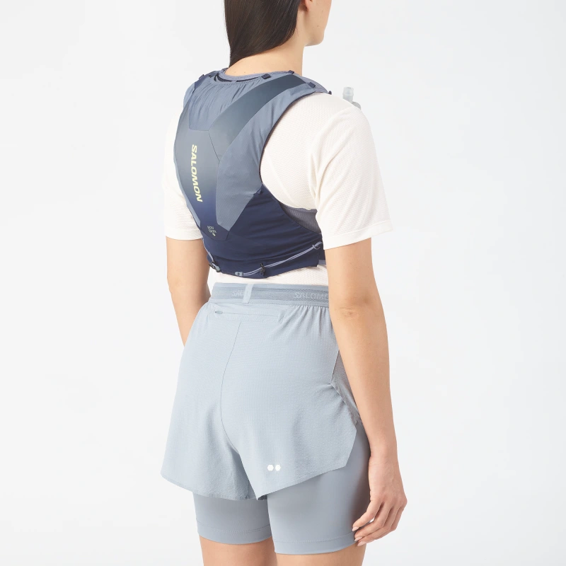 Bežecký batoh Salomon ADV SKIN 5 MARITIME BLUE / GRISAILLE 3