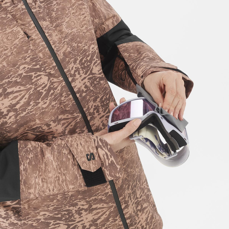 Bunda SALOMON BASHLEY PUFF JACKET W AO/DEEP BLACK 1