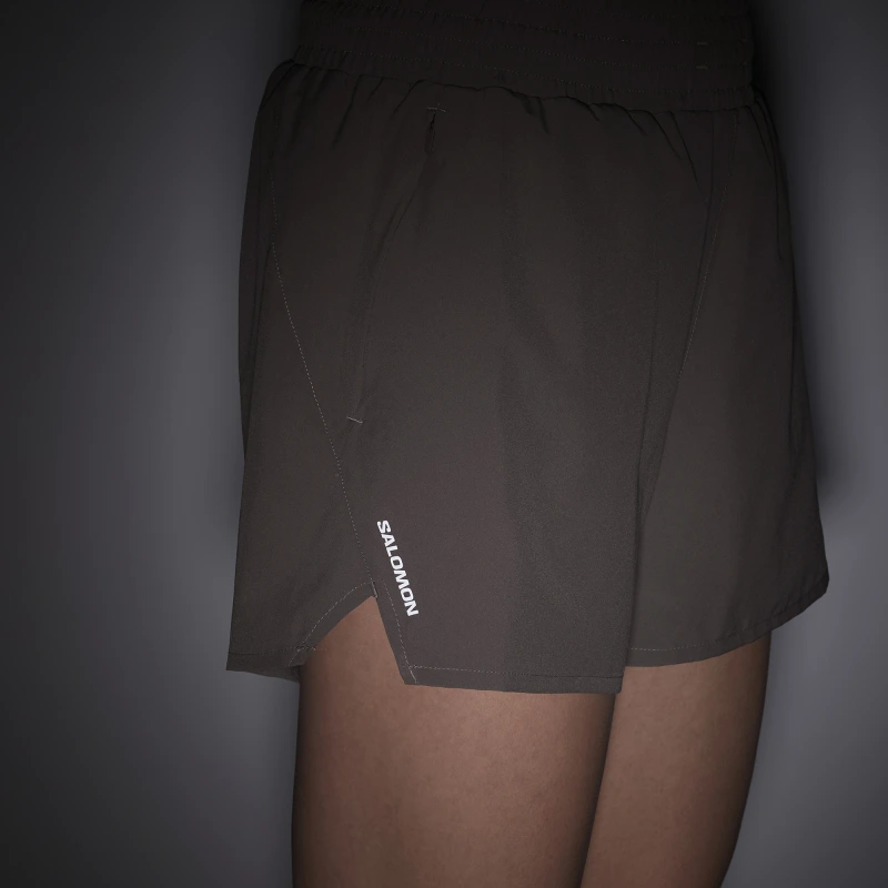 Dámske bežecké trenky Salomon SHKout CORE SHORTS 4 W IRON 2