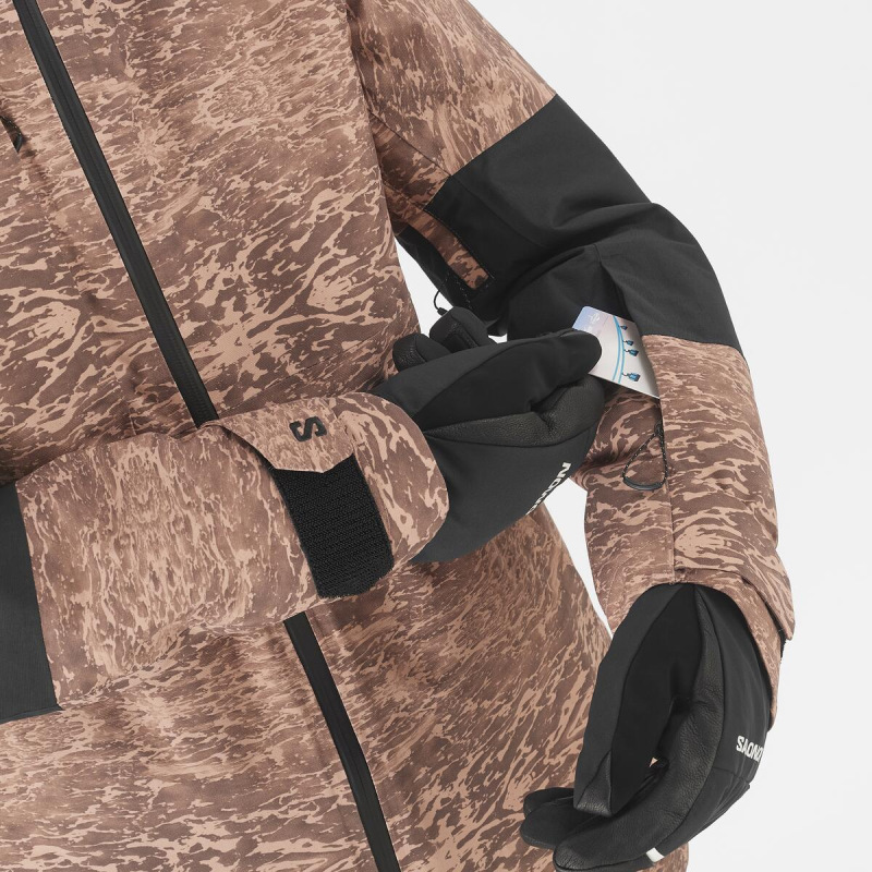 Bunda SALOMON BASHLEY PUFF JACKET W AO/DEEP BLACK 3