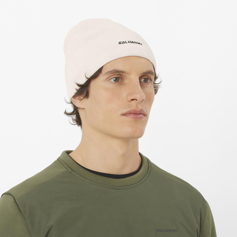 Čiapka Salomon BEANIE whisper white 1