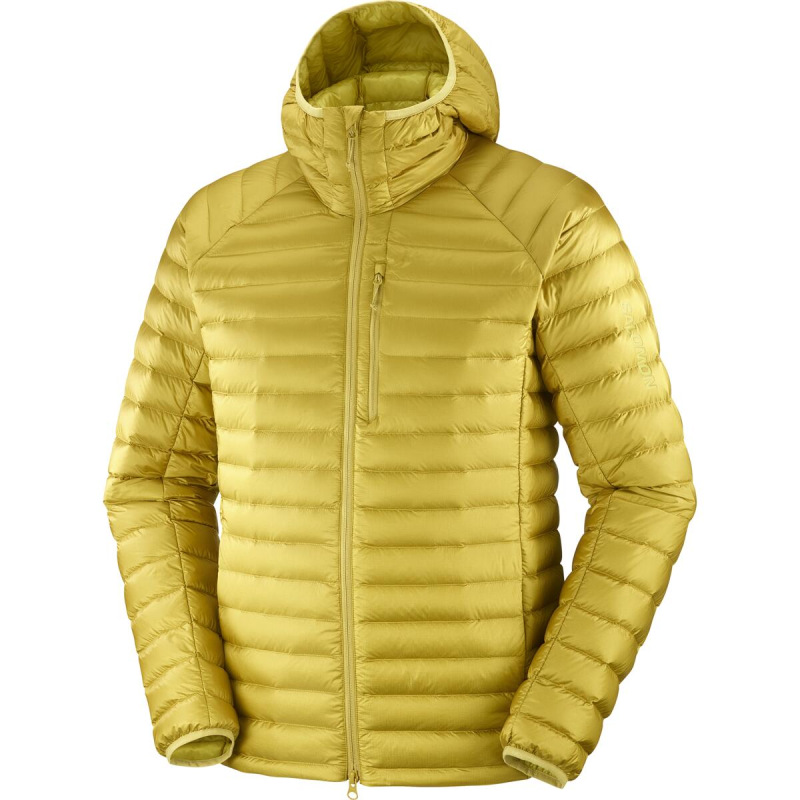 Pánska bunda SALOMON ELIXIR MICRO DOWN JKT M CRESS GREEN
