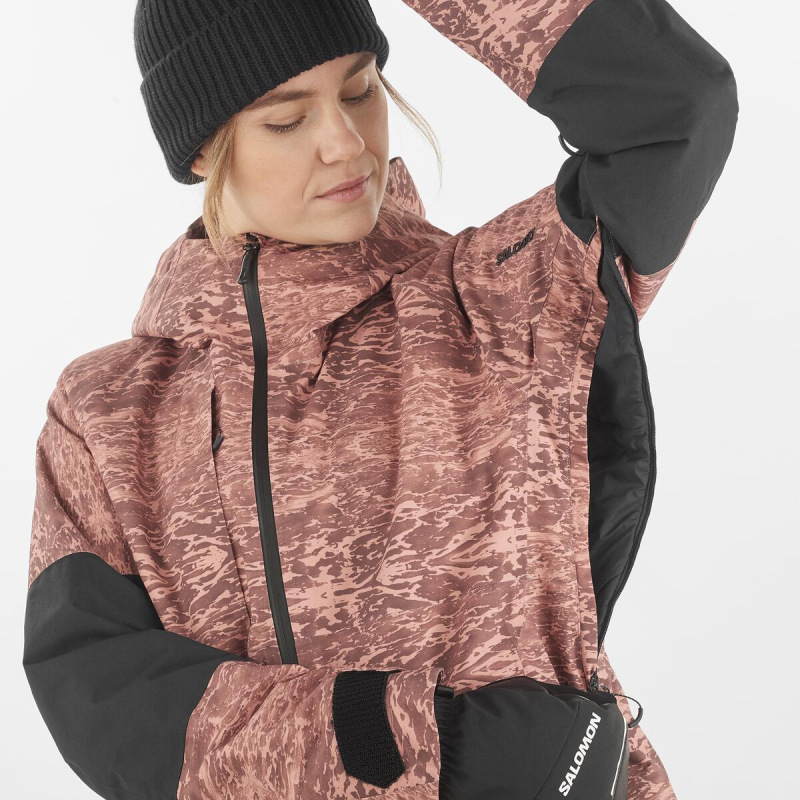 Bunda SALOMON BASHLEY PUFF JACKET W AO/DEEP BLACK 6