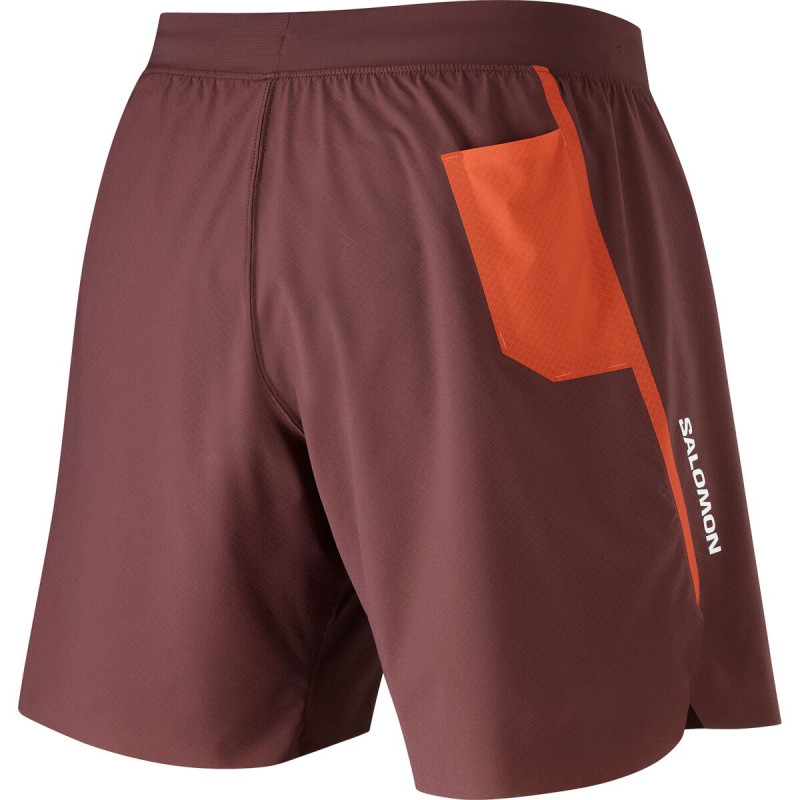 Pánske bežecké trenky Salomon S/LAB SPEED SPL 7" SHT M DECADENT CHOCOL 2