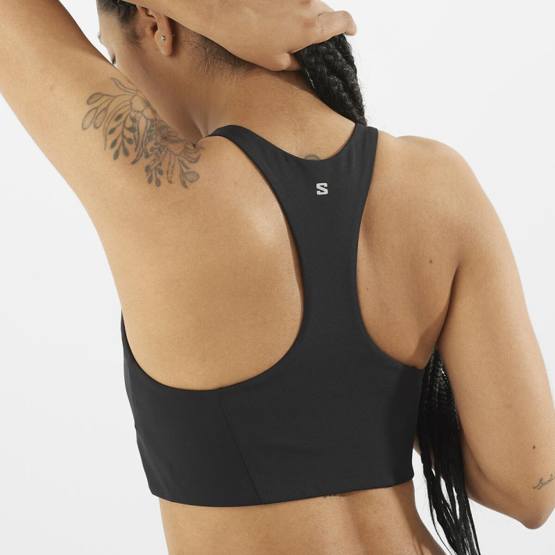 Športová podprsenka Salomon SHKout CORE BRA W DEEP BLACK 1