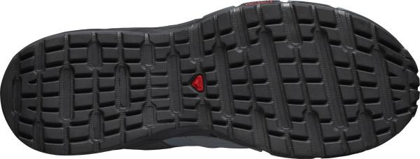 Pánska turistická obuv ODYSSEY MID GTX Black / Shale / High Risk Red