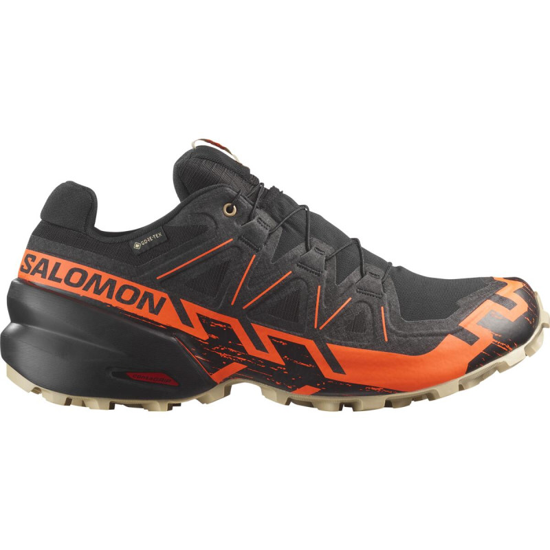 Pánska trailová obuv Salomon SPEEDCROSS 6 GTX Troope/Black/Woodt