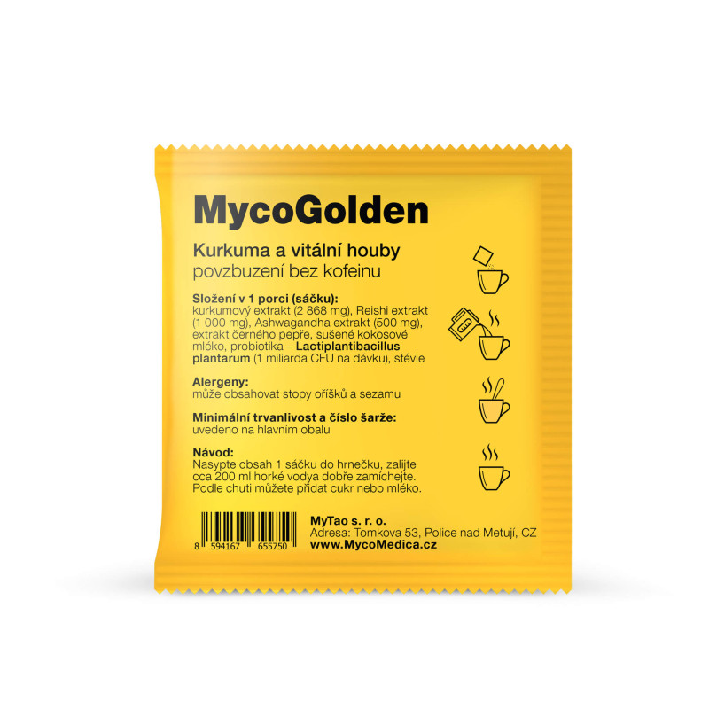 MycoGolden - Kurkumový nápoj I MycoMedica® 3