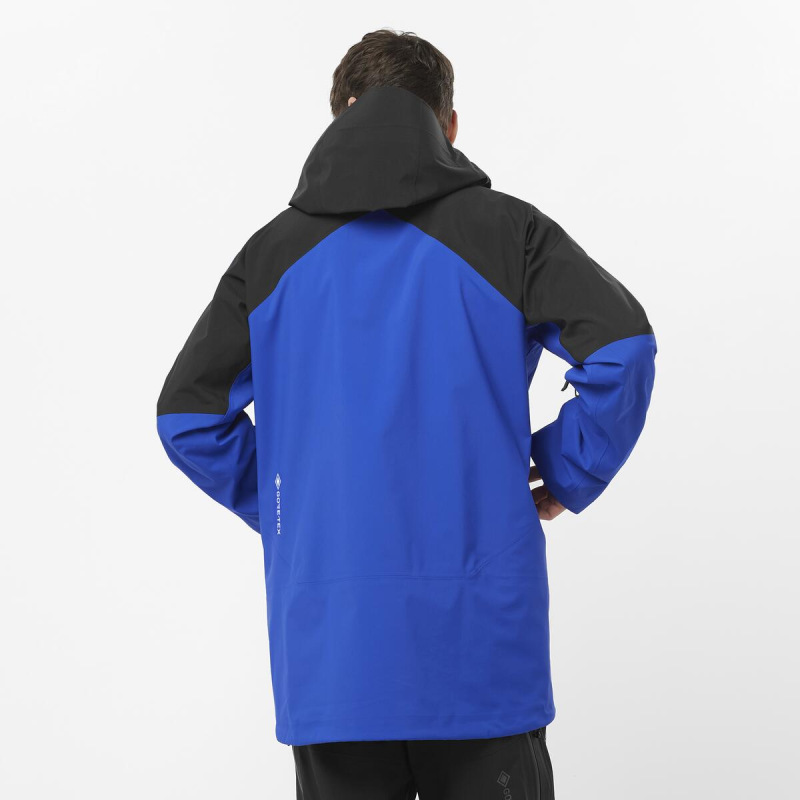 Pánska bunda SALOMON MOON PATROL GTX JKT M DEEP BLACK/Sur 3