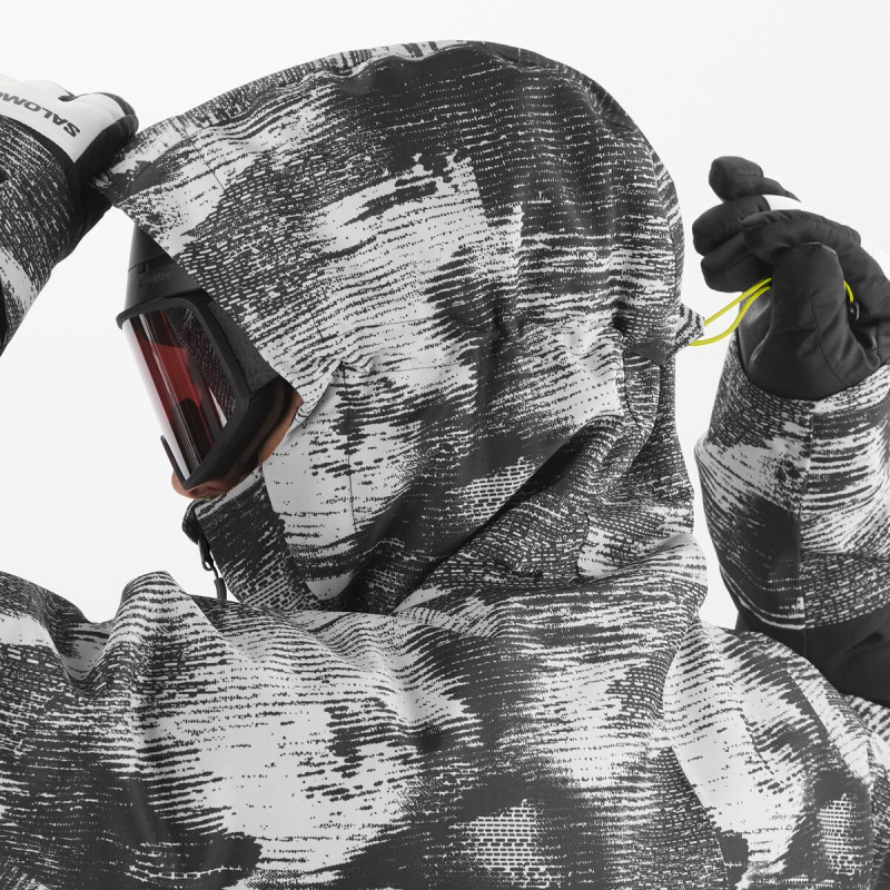 Bunda SALOMON TRANSFER PUFF JACKET M AO/DEEP BLACK 7