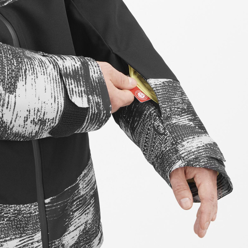 Bunda SALOMON TRANSFER PUFF JACKET M AO/DEEP BLACK 5