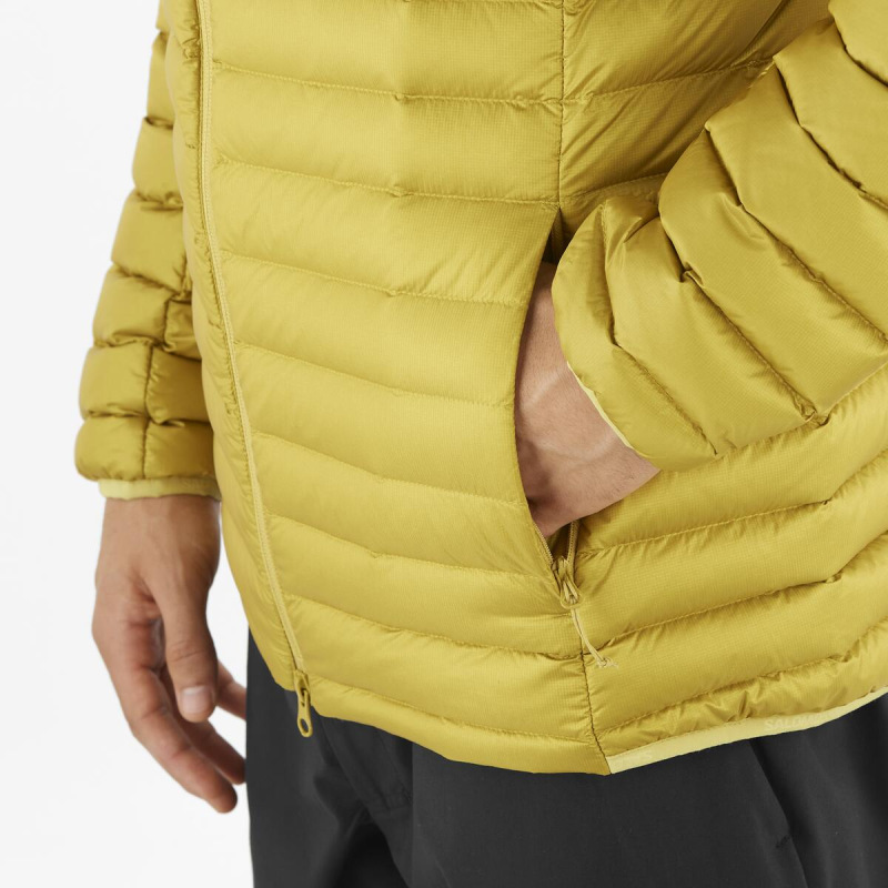 Pánska bunda SALOMON ELIXIR MICRO DOWN JKT M CRESS GREEN 4