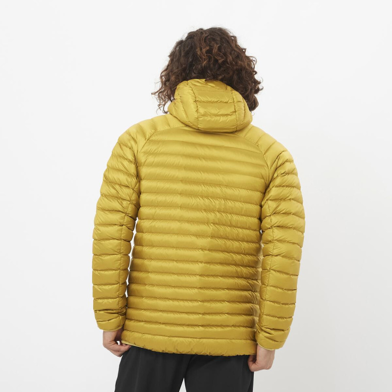 Pánska bunda SALOMON ELIXIR MICRO DOWN JKT M CRESS GREEN 2