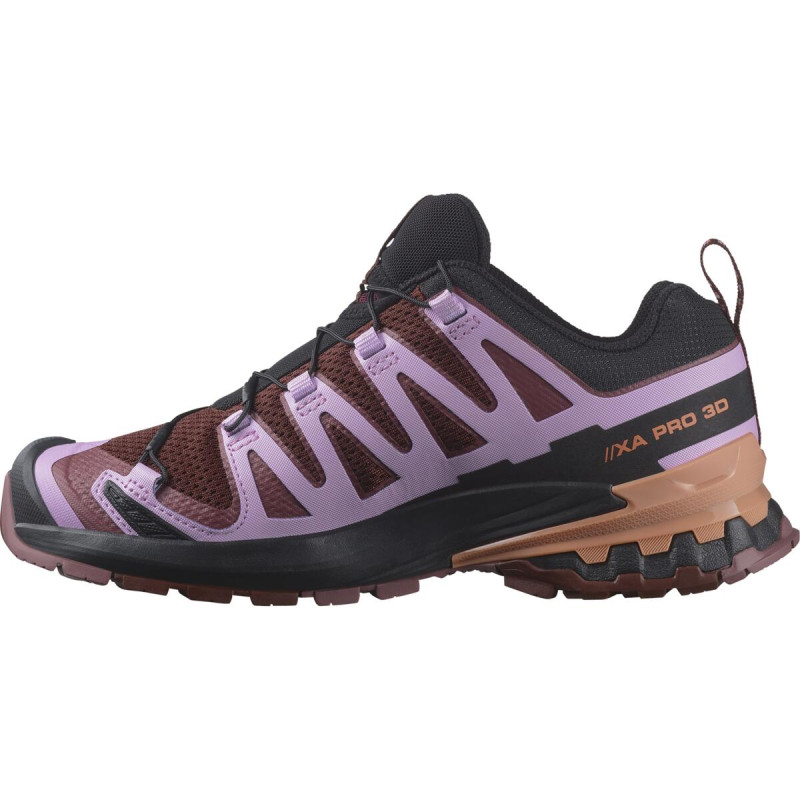 Dámska trailová obuv Salomon XA PRO 3D V9 W Rum Ra/Orchib/Canyon 4