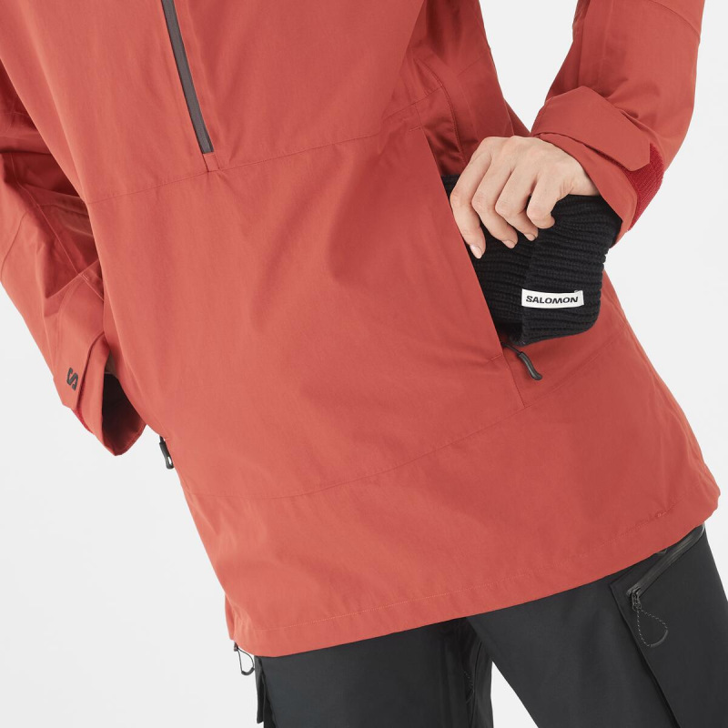 Bunda SALOMON BASHLEY ANORAK W TANDOORI SPICE 2