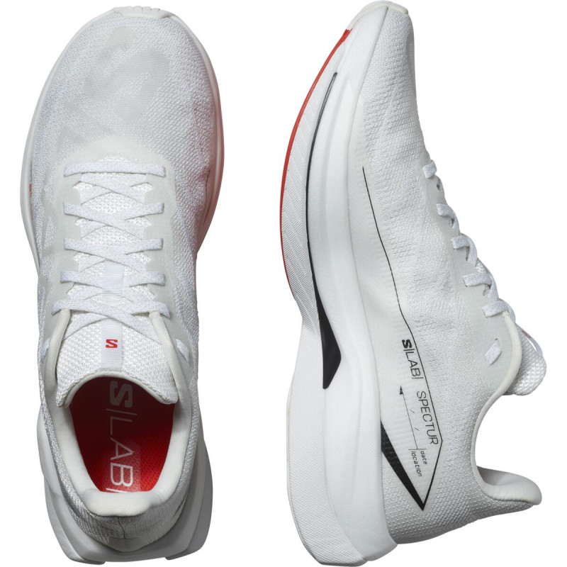 Bežecká obuv Salomon S/LAB SPECTUR White / Fiery Red / Black 5