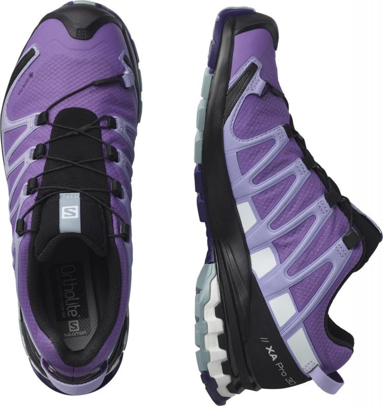 Dámska trailová obuv SALOMON XA PRO 3D v8 GTX W Royal Lilac / Lavender / Slate