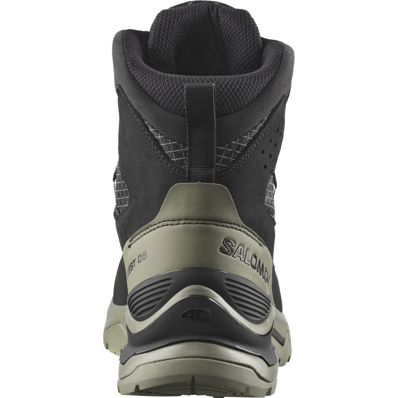 Pánska turistická obuv Salomon QUEST 5 GTX Black / Deep Lichen Green 2