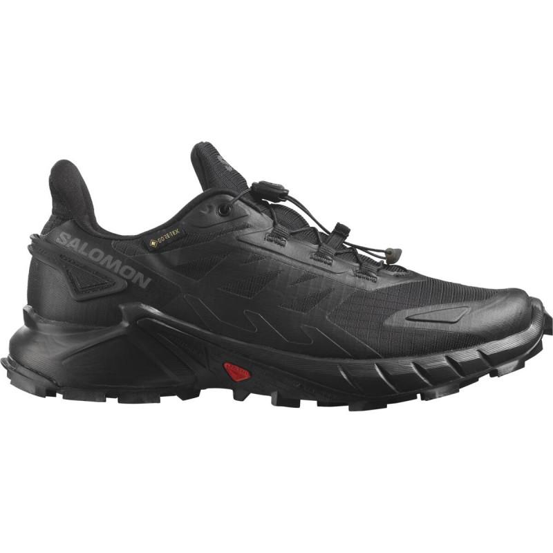 Dámska bežecká obuv Salomon SUPERCROSS 4 GTX W Black/black/black