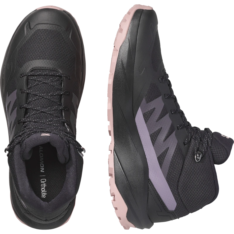 Dámska outdoorová obuv Salomon OUTSCAPE MID GTX W Black / Nine Iron 5