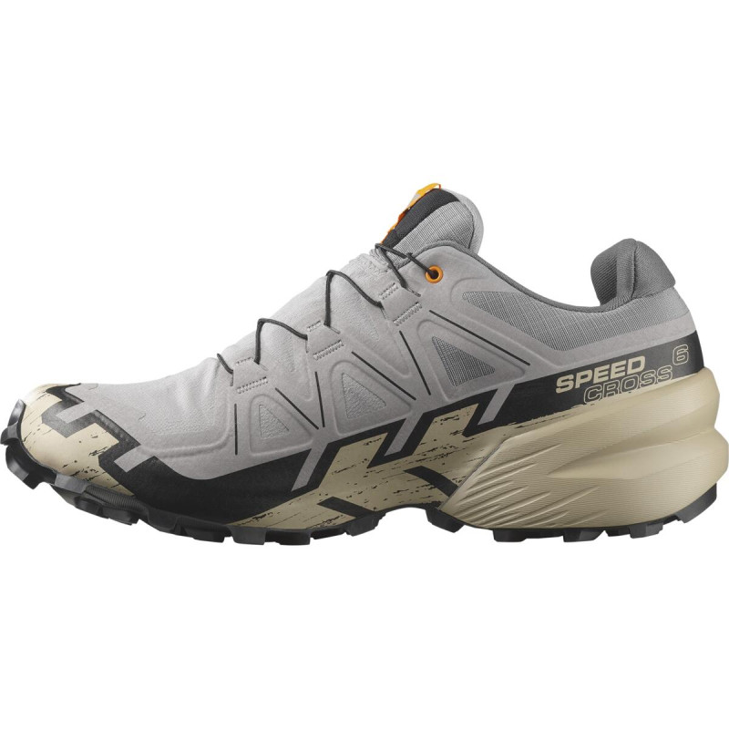 Pánska trailová obuv Salomon SPEEDCROSS 6 GTX Gull/Whpep/Black 4