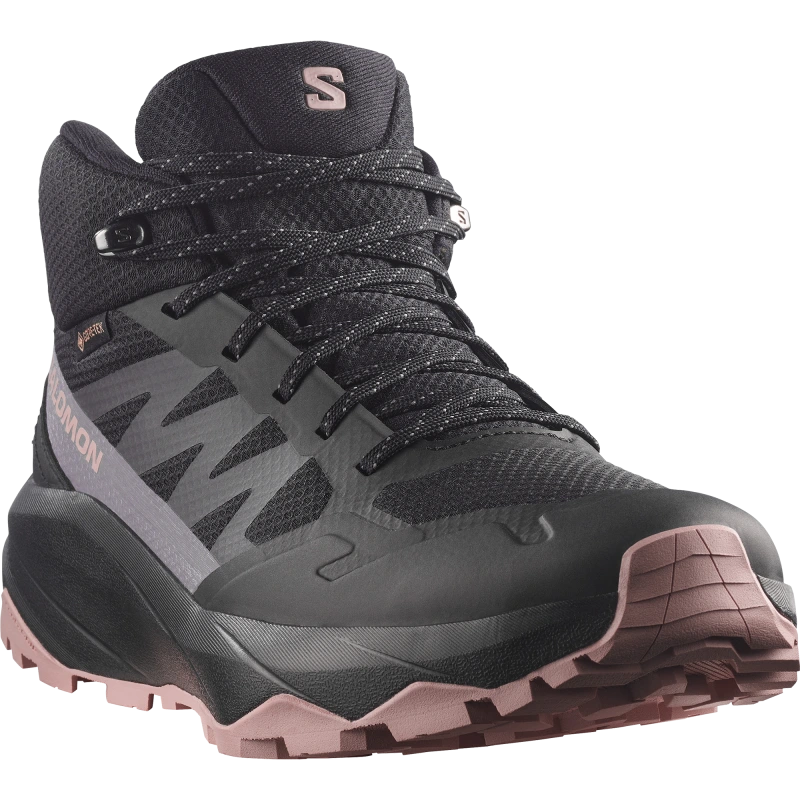 Dámska outdoorová obuv Salomon OUTSCAPE MID GTX W Black / Nine Iron 1
