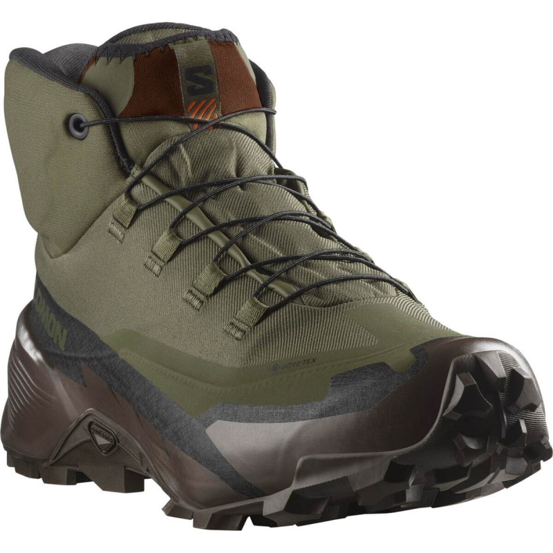 Turistická obuv Salomon CROSS HIKE TRACKER GTX Green / Earth 3