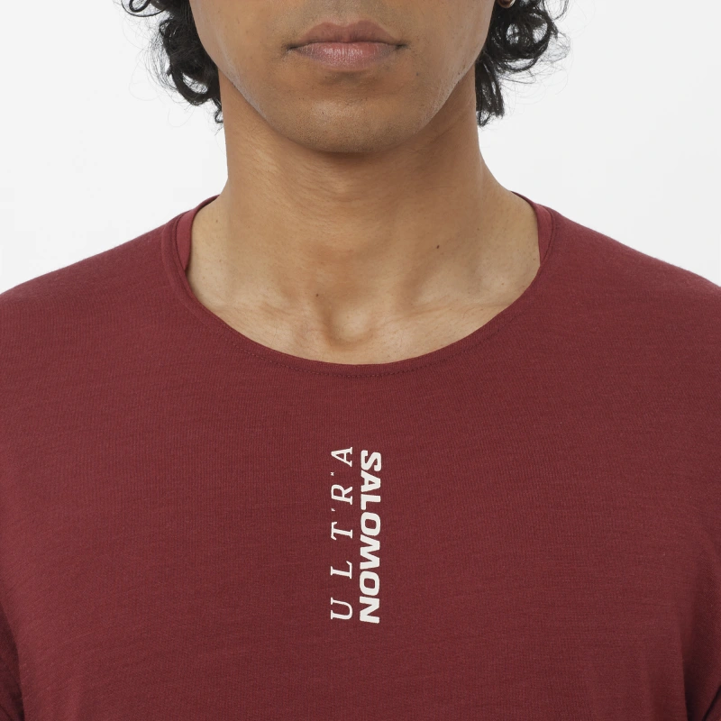 Bežecké tričko ULTRA SS TEE M Syrah 3