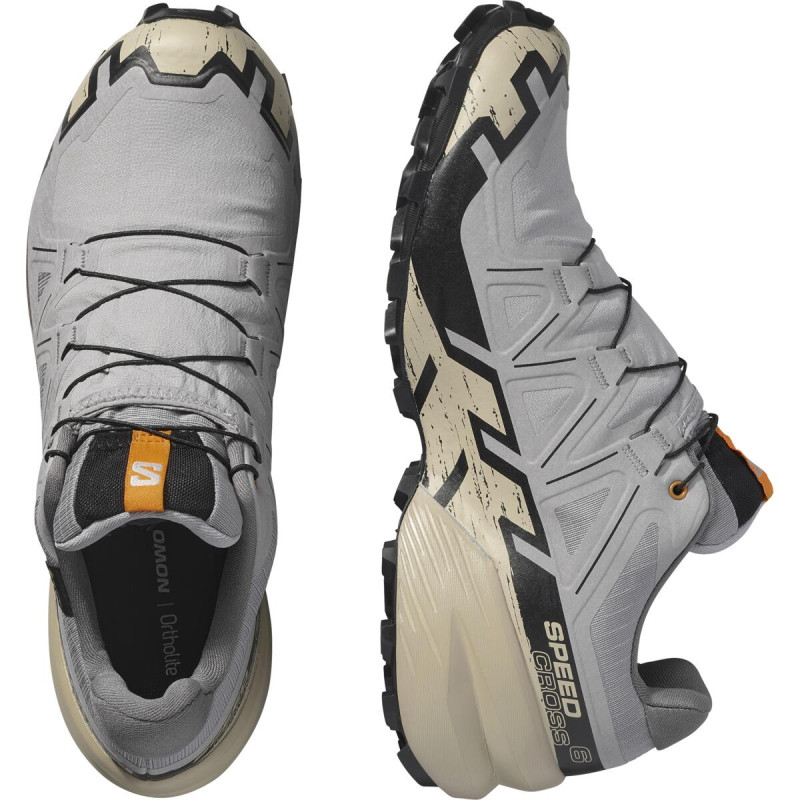 Pánska trailová obuv Salomon SPEEDCROSS 6 GTX Gull/Whpep/Black 5