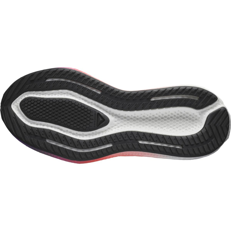 Cestná bežecká obuv Salomon AERO GLIDE 3 GRADIENT Neon F/Wht/Bl 3