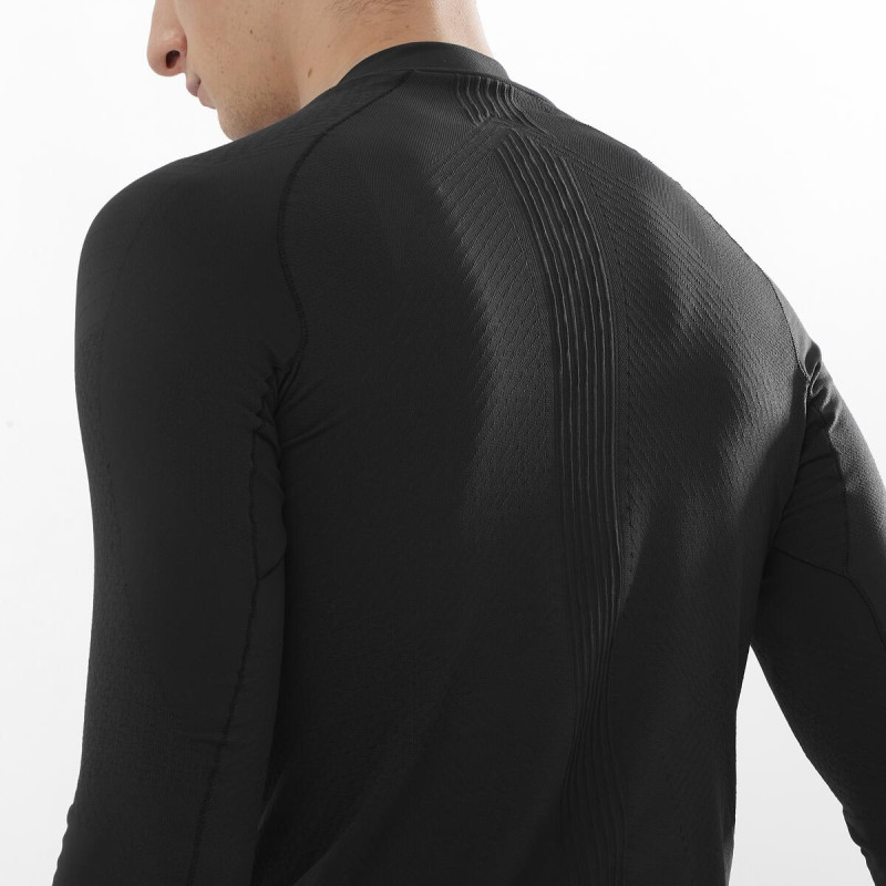 Bežecké tričko Salomon S/LAB ULTRA SML LS TEE U Deep Black 2