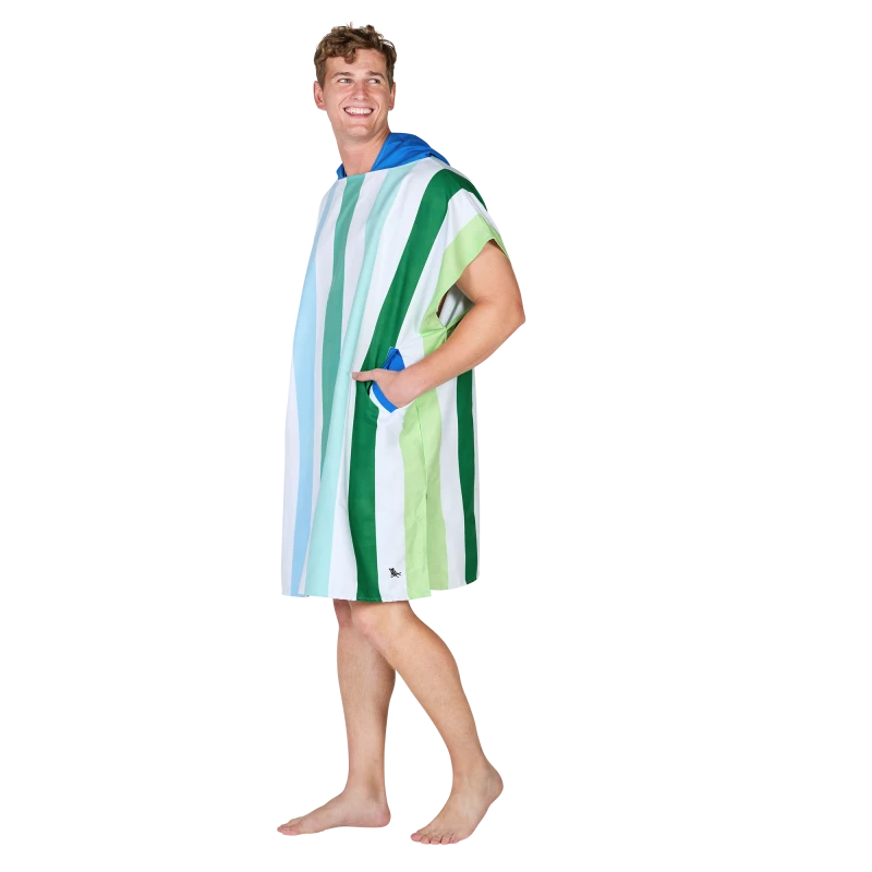 Dospelácke pončo Dock and Bay Quickdry Hooded Poncho - lazy river 5