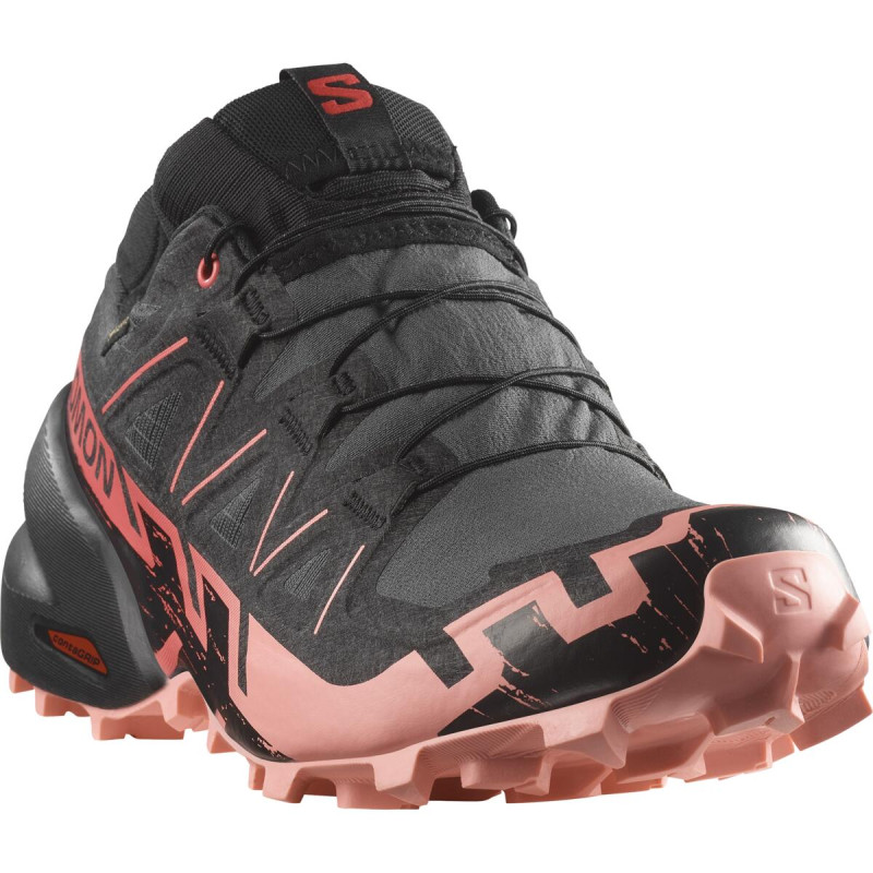 Dámska trailová obuv Salomon Obuv SPEEDCROSS 6 GTX W 9 Iron/Black/Fla 1