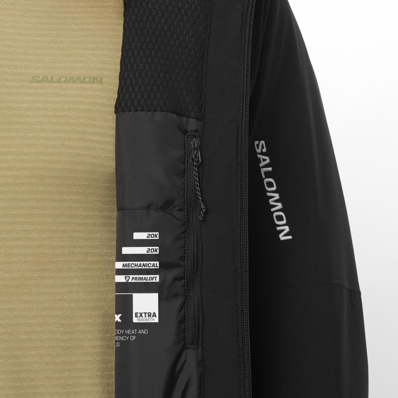 Pánska bunda SALOMON BRILLIANT 2.0 JACKET M BLACK 7