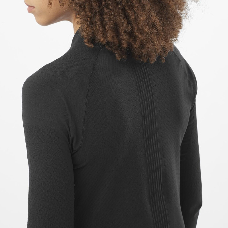 Bežecké tričko Salomon S/LAB ULTRA SML LS TEE U Deep Black 3