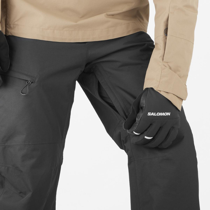 Pánske oteplovačky TRANSFER PUFF PANT M DEEP BLACK 3