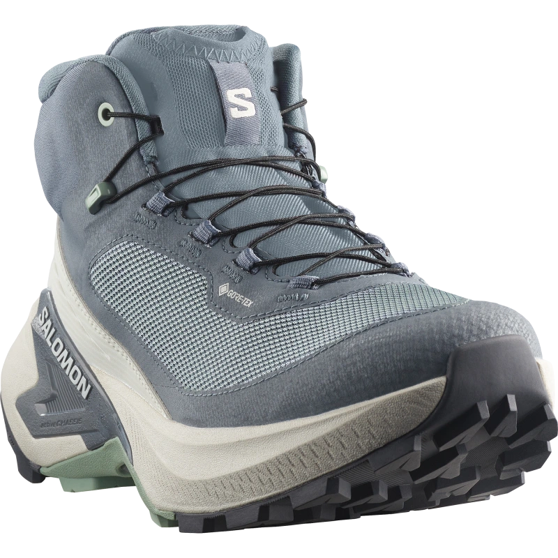 Dámska outdoorová obuv Salomon GENESIS MID GTX W Grisaille / Green Milieu 1