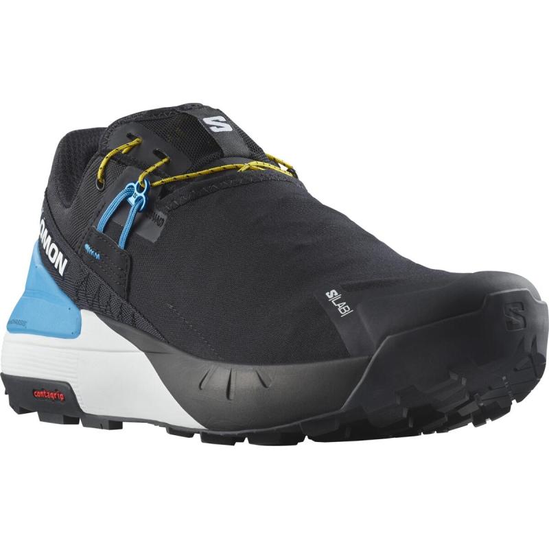 Outdoorová obuv Salomon S/LAB SKYWAY Black / White / Transcend Blue