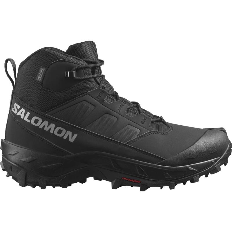 Pánska zimná obuv Salomon CROSSTRAK WP Black / Asphalt