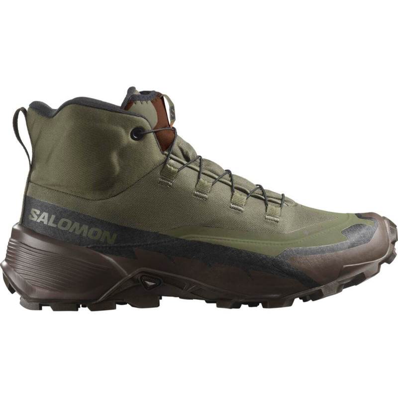 Turistická obuv Salomon CROSS HIKE TRACKER GTX Green / Earth