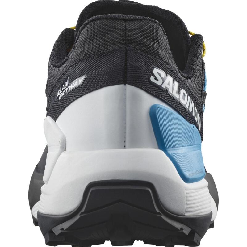 Outdoorová obuv Salomon S/LAB SKYWAY Black / White / Transcend Blue