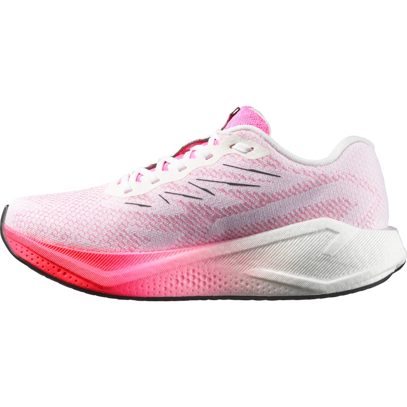 Dámska cestná bežecká obuv Salomon AERO BLAZE 4 W White / Knockout Pink 7