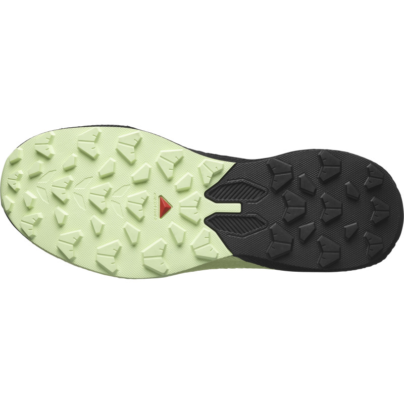 Pánska trailová bežecká obuv Salomon obuv PULSAR Black/Black/Patina Green 3